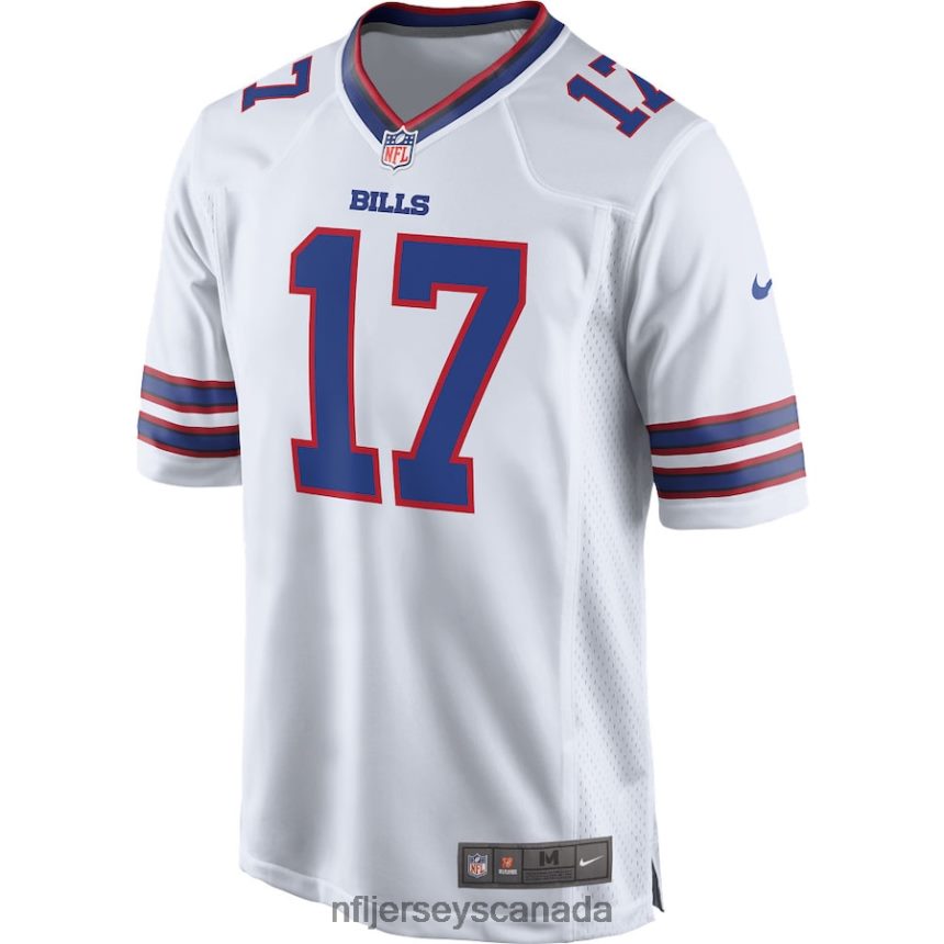Men Buffalo Bills Josh Allen Nike White Game Player Jersey Clothing NFL TBXFR6591