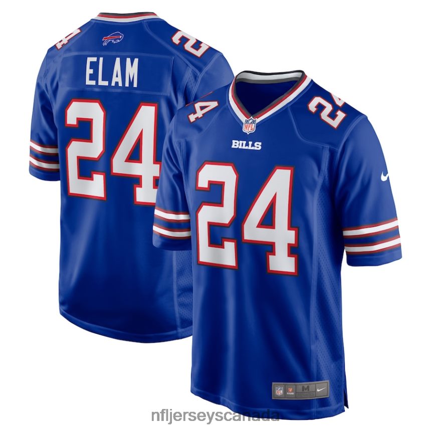 Men Buffalo Bills Kaiir Elam Nike Royal Player Game Jersey Clothing NFL TBXFR63200
