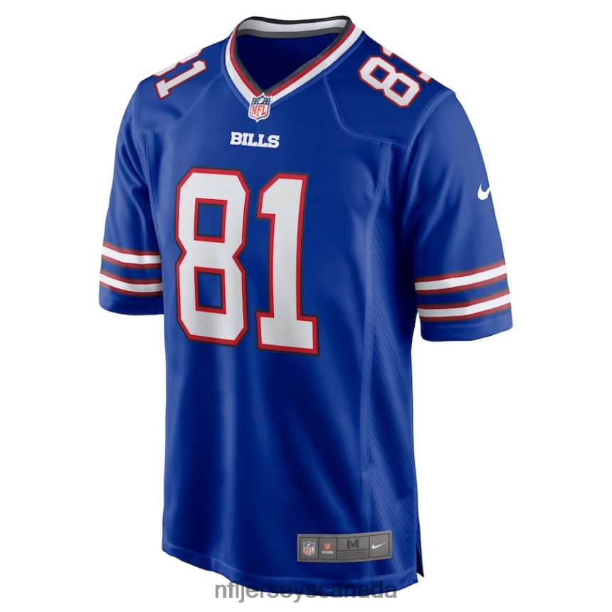 Men Buffalo Bills KeeSean Johnson Nike Royal Game Player Jersey Clothing NFL TBXFR64003
