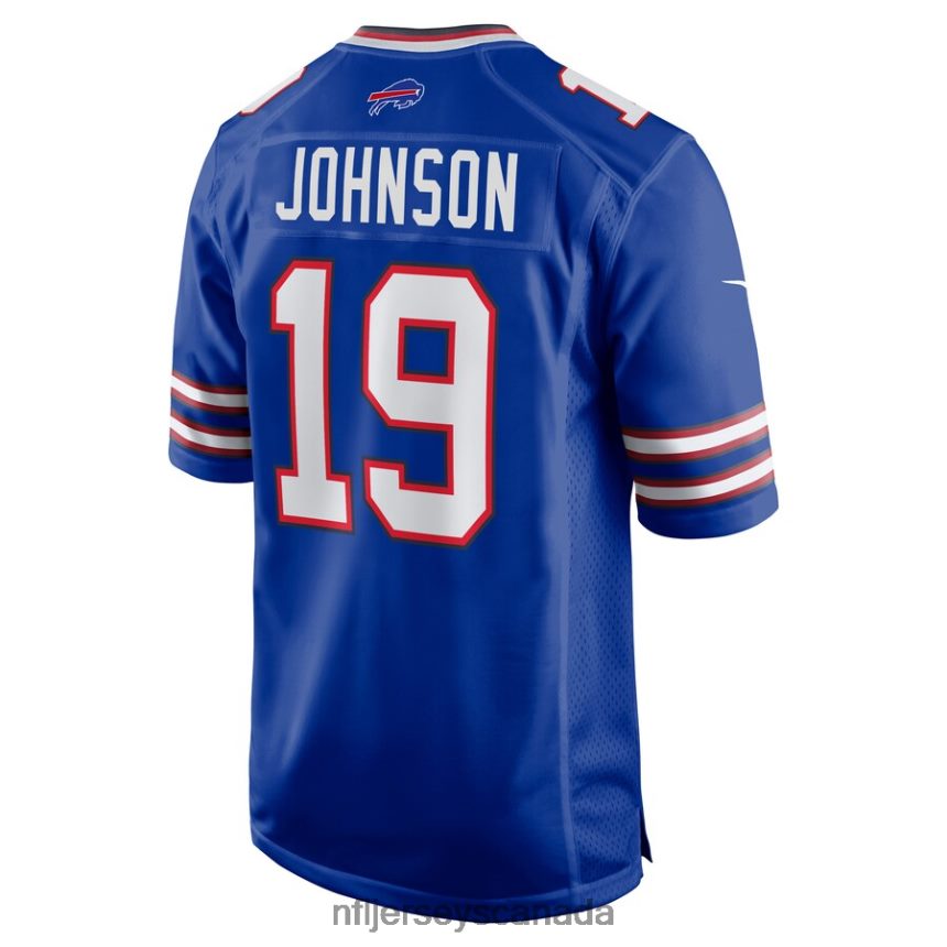 Men Buffalo Bills KeeSean Johnson Nike Royal Home Game Player Jersey Clothing NFL TBXFR65807