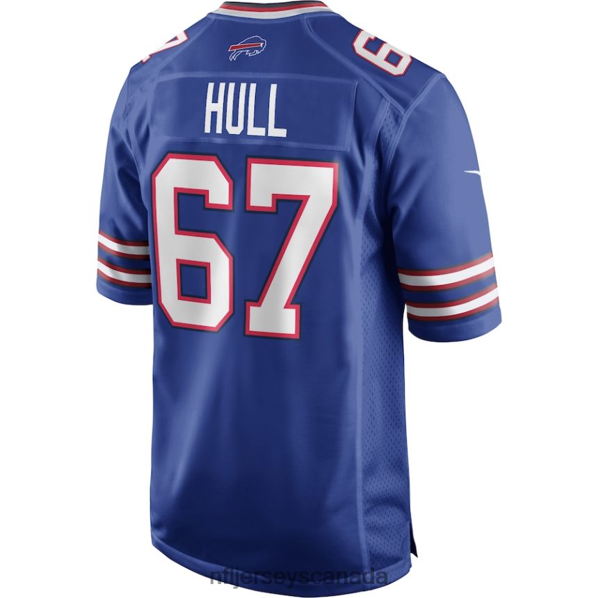 Men Buffalo Bills Kent Hull Nike Royal Game Retired Player Jersey Clothing NFL TBXFR63670