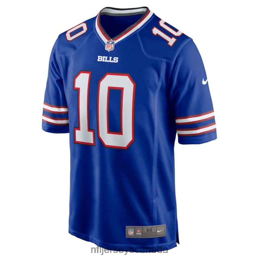 Men Buffalo Bills Khalil Shakir Nike Royal Game Jersey Clothing NFL TBXFR62418