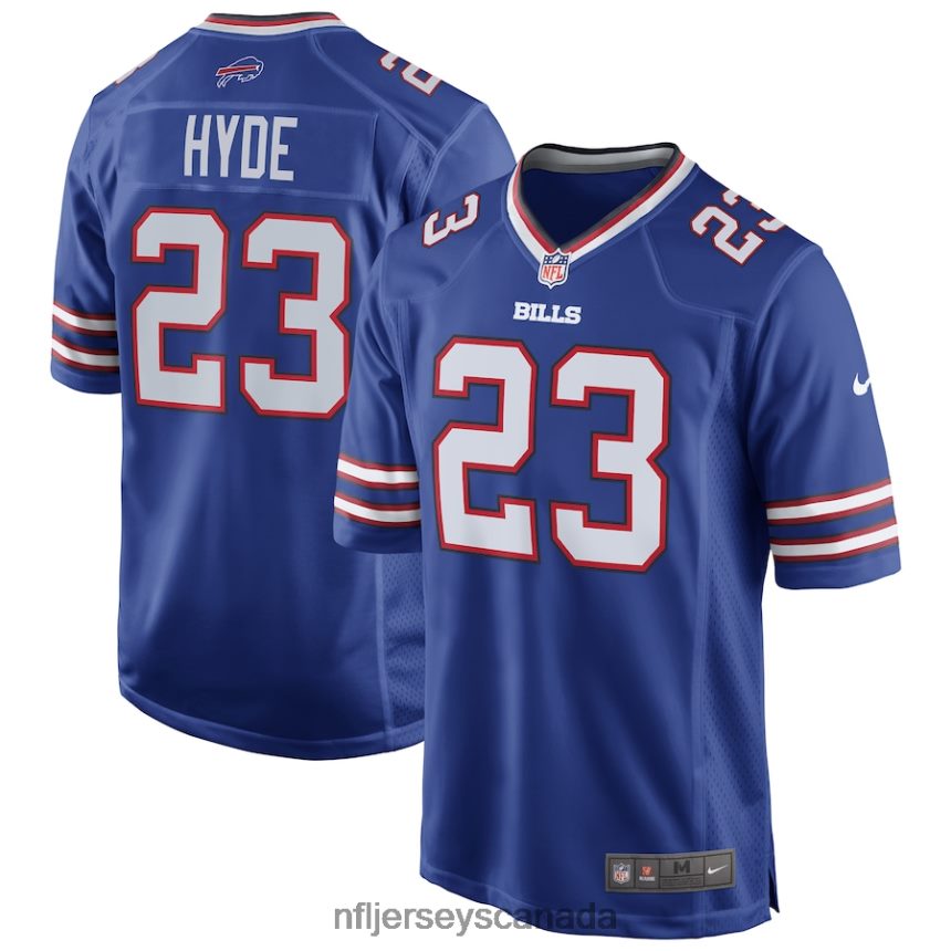 Men Buffalo Bills Micah Hyde Nike Royal Game Player Jersey Clothing NFL TBXFR62444