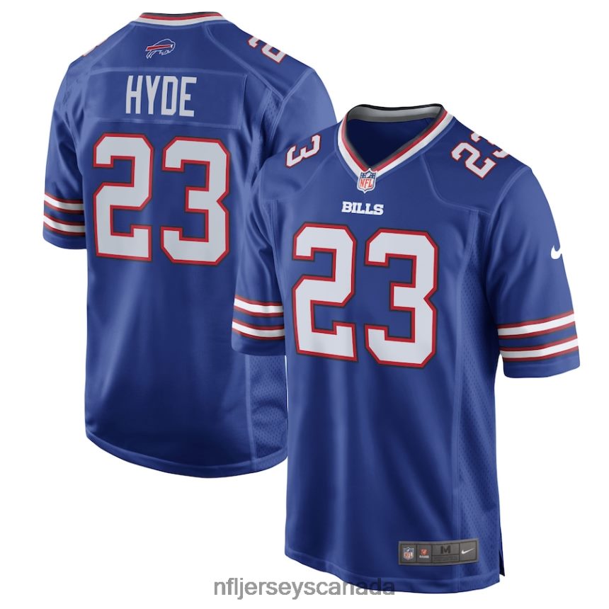 Men Buffalo Bills Micah Hyde Nike Royal Team Game Jersey Clothing NFL TBXFR61166
