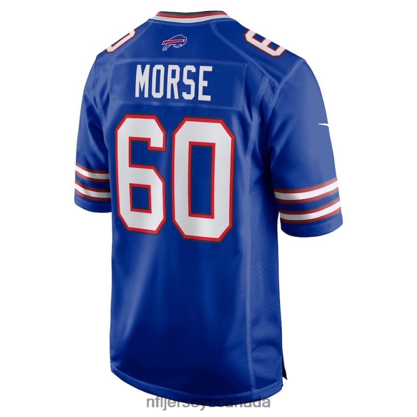 Men Buffalo Bills Mitch Morse Nike Royal Game Player Jersey Clothing NFL TBXFR61977