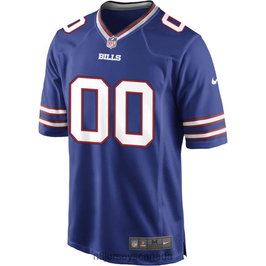 Men Buffalo Bills Nike Royal Custom Game Jersey Clothing NFL TBXFR694