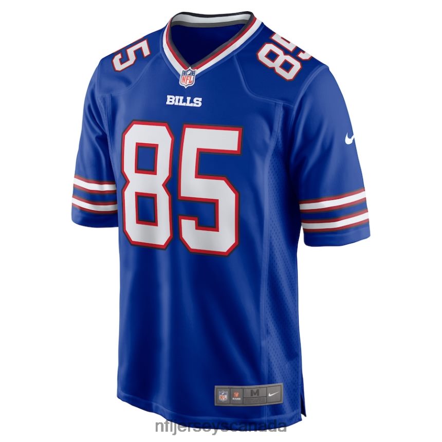Men Buffalo Bills Quintin Morris Nike Royal Game Player Jersey Clothing NFL TBXFR63093