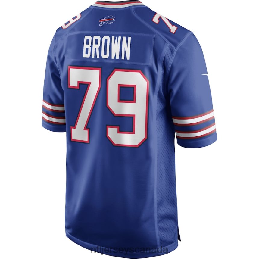 Men Buffalo Bills Ruben Brown Nike Royal Game Retired Player Jersey Clothing NFL TBXFR65768