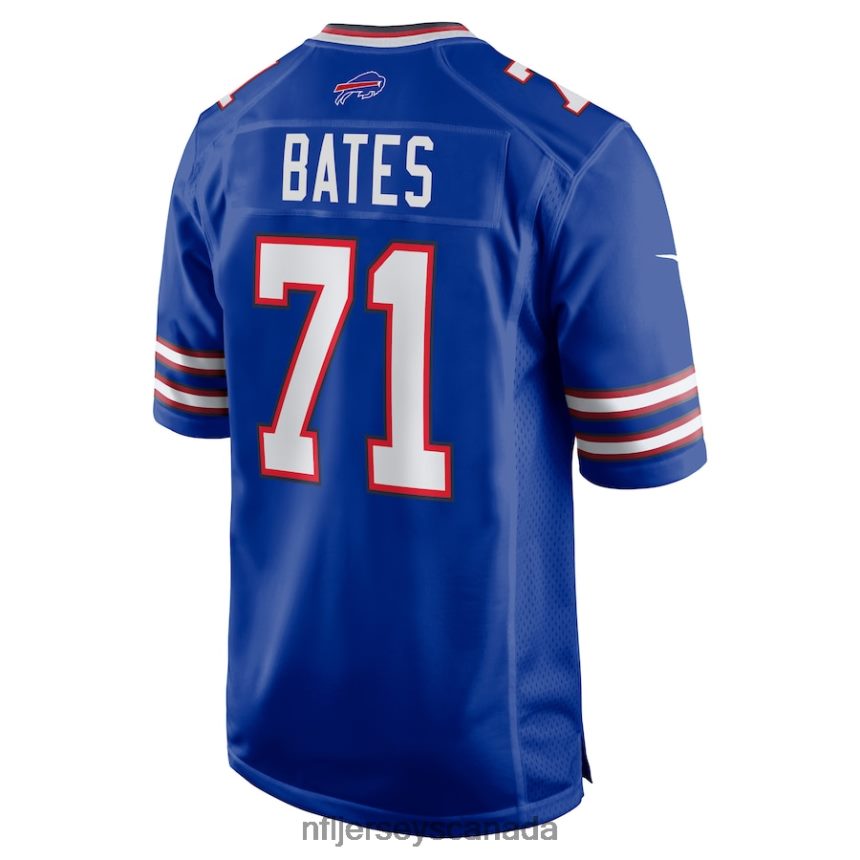 Men Buffalo Bills Ryan Bates Nike Royal Game Player Jersey Clothing NFL TBXFR63589