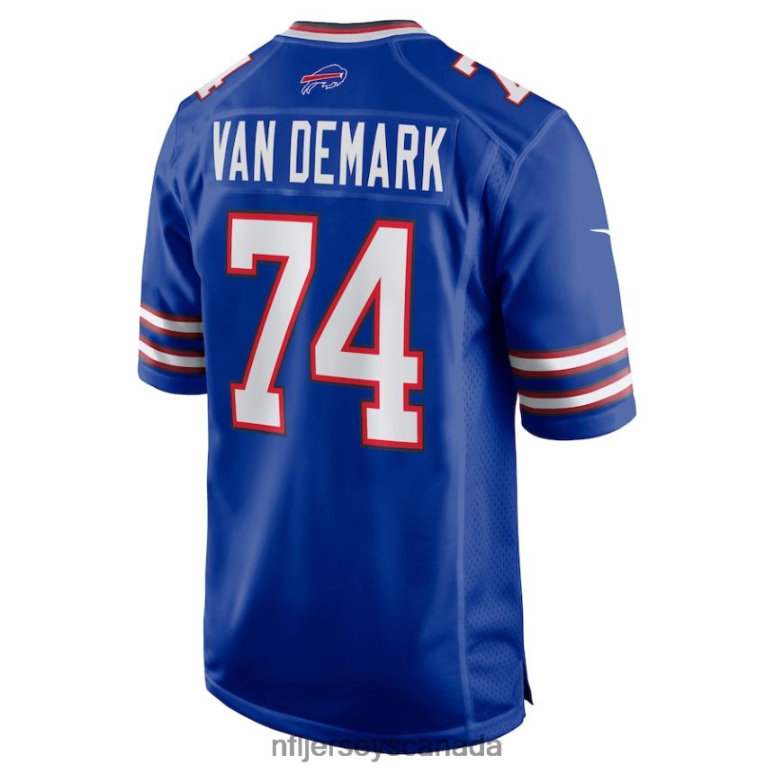 Men Buffalo Bills Ryan Van Demark Nike Royal Game Player Jersey Clothing NFL TBXFR66825
