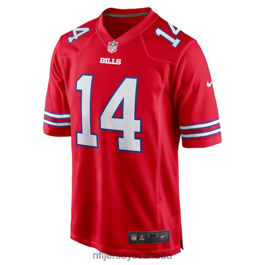 Men Buffalo Bills Stefon Diggs Nike Red Alternate Game Jersey Clothing NFL TBXFR6470
