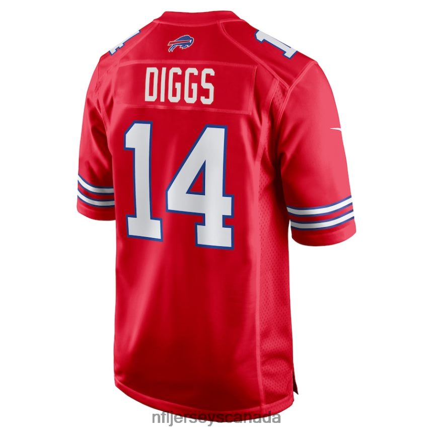Men Buffalo Bills Stefon Diggs Nike Red Alternate Game Jersey Clothing NFL TBXFR6470