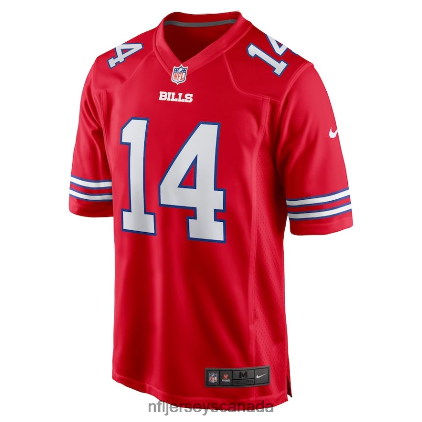Men Buffalo Bills Stefon Diggs Nike Red Game Player Jersey Clothing NFL TBXFR63171