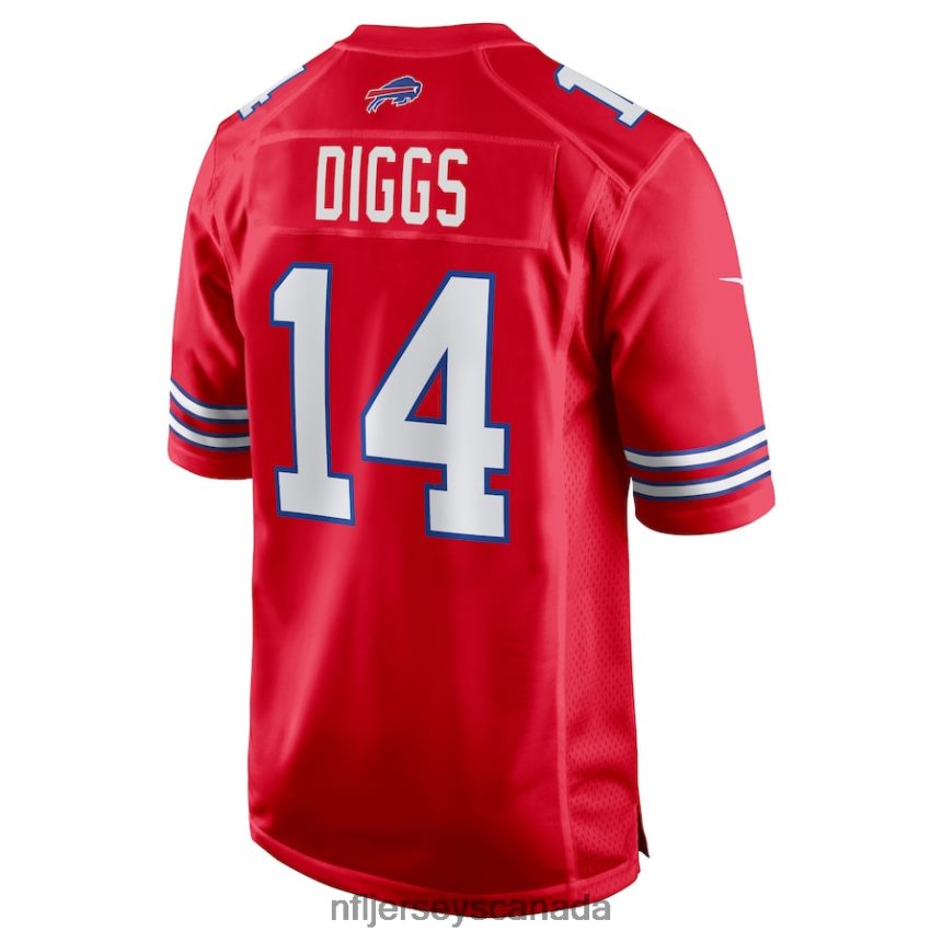 Men Buffalo Bills Stefon Diggs Nike Red Game Player Jersey Clothing NFL TBXFR63171