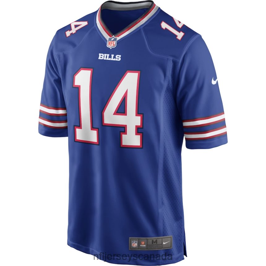Men Buffalo Bills Stefon Diggs Nike Royal Logo Game Player Jersey Clothing NFL TBXFR6290