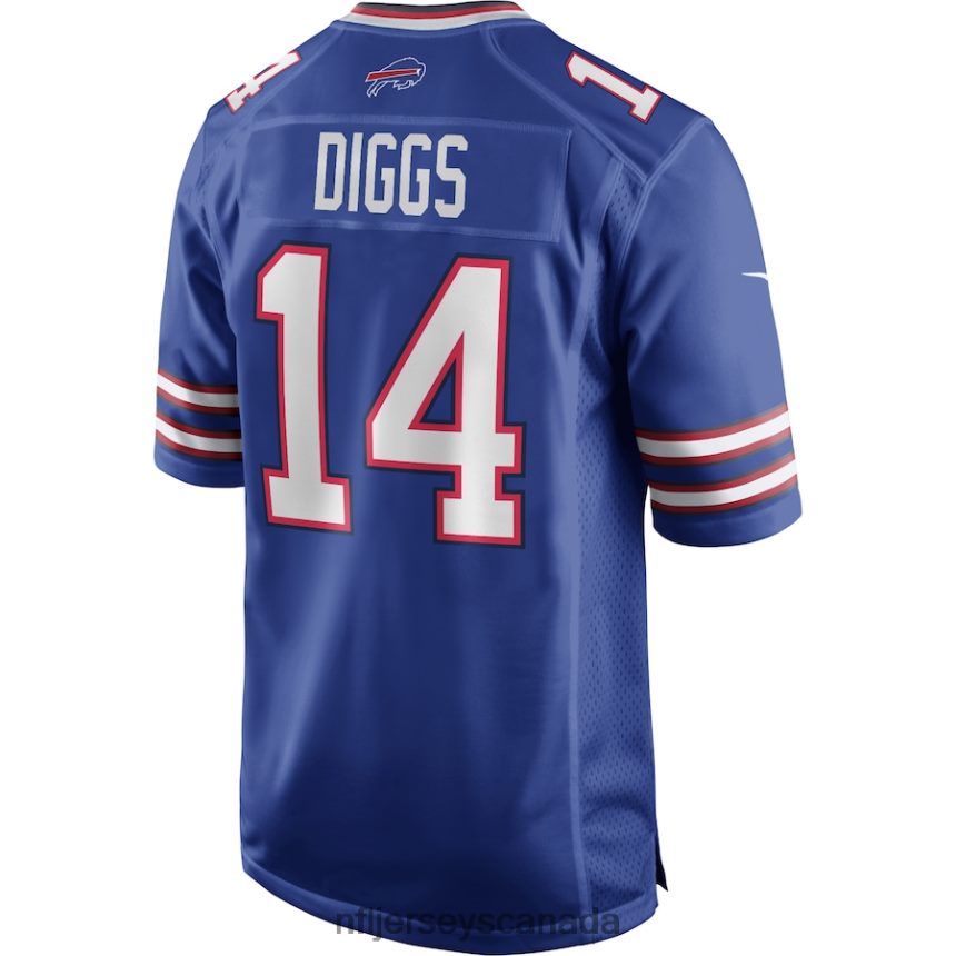 Men Buffalo Bills Stefon Diggs Nike Royal Logo Game Player Jersey Clothing NFL TBXFR6290