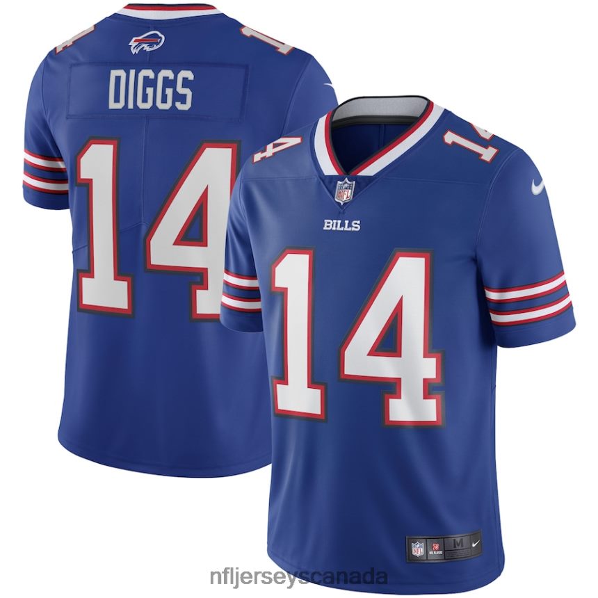 Men Buffalo Bills Stefon Diggs Nike Royal Vapor Limited Jersey Clothing NFL TBXFR6878