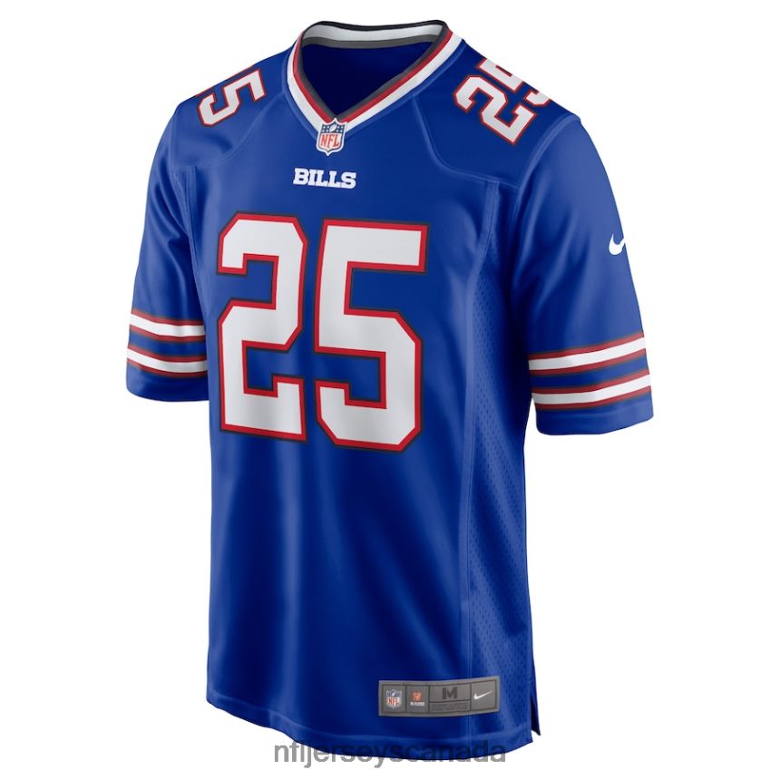 Men Buffalo Bills Taiwan Jones Nike Royal Game Player Jersey Clothing NFL TBXFR64449