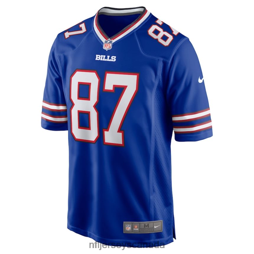 Men Buffalo Bills Tanner Gentry Nike Royal Game Jersey Clothing NFL TBXFR64430