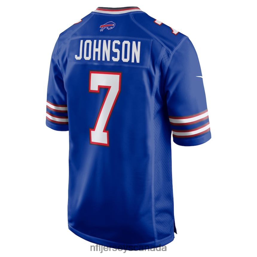 Men Buffalo Bills Taron Johnson Nike Royal Game Jersey Clothing NFL TBXFR62668