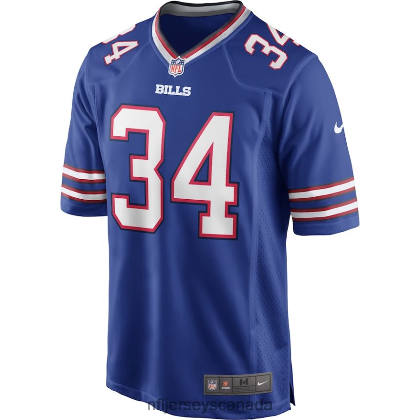 Men Buffalo Bills Thurman Thomas Nike Royal Game Retired Player Jersey Clothing NFL TBXFR61541