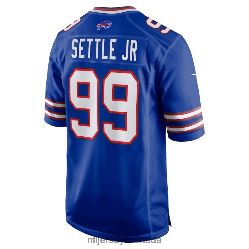 Men Buffalo Bills Tim Settle Nike Royal Game Jersey Clothing NFL TBXFR66884