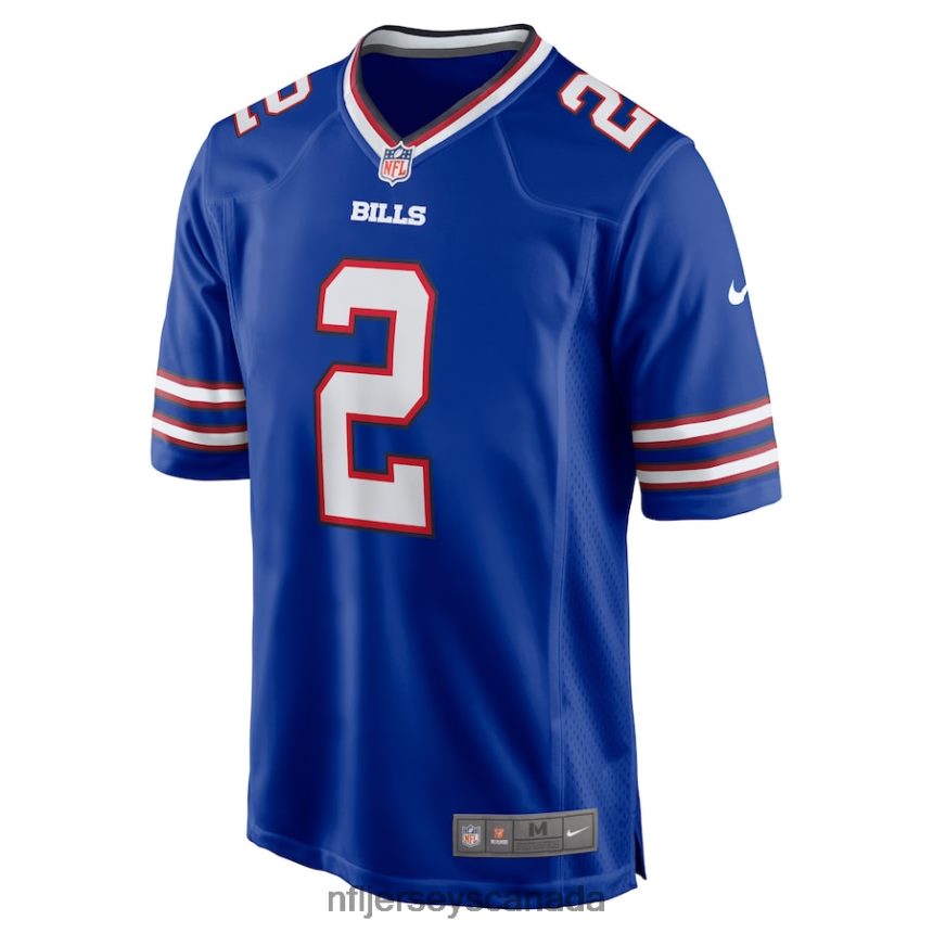 Men Buffalo Bills Tyler Bass Nike Royal Game Player Jersey Clothing NFL TBXFR61542
