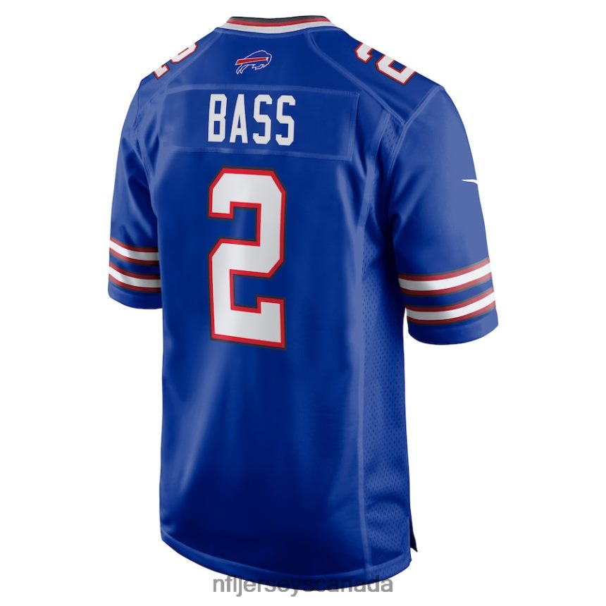 Men Buffalo Bills Tyler Bass Nike Royal Game Player Jersey Clothing NFL TBXFR61542