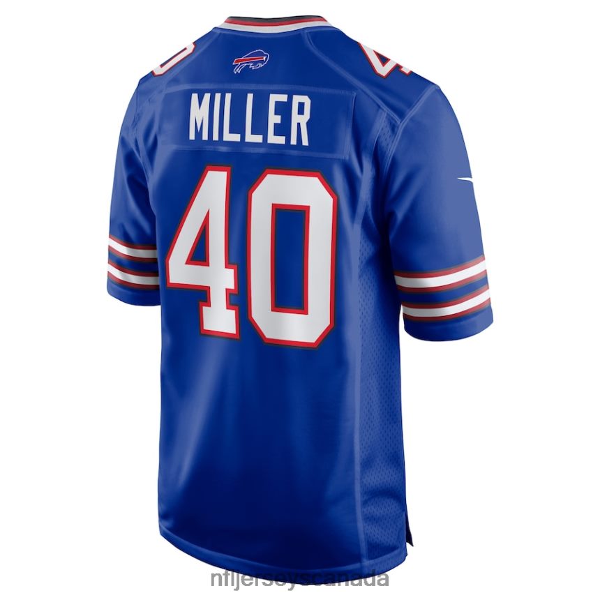Men Buffalo Bills Von Miller Nike Royal Game Jersey Clothing NFL TBXFR6521