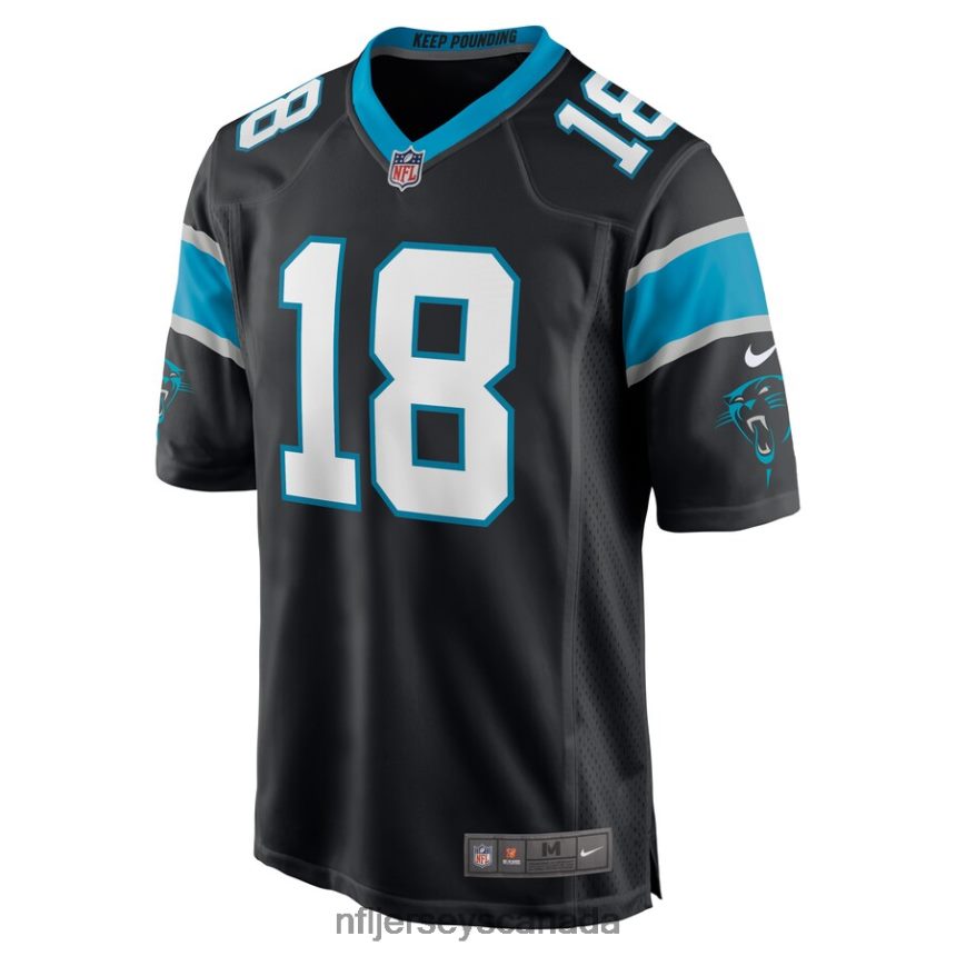 Men Carolina Panthers Andre Roberts Nike Black Game Player Jersey Clothing NFL TBXFR66691