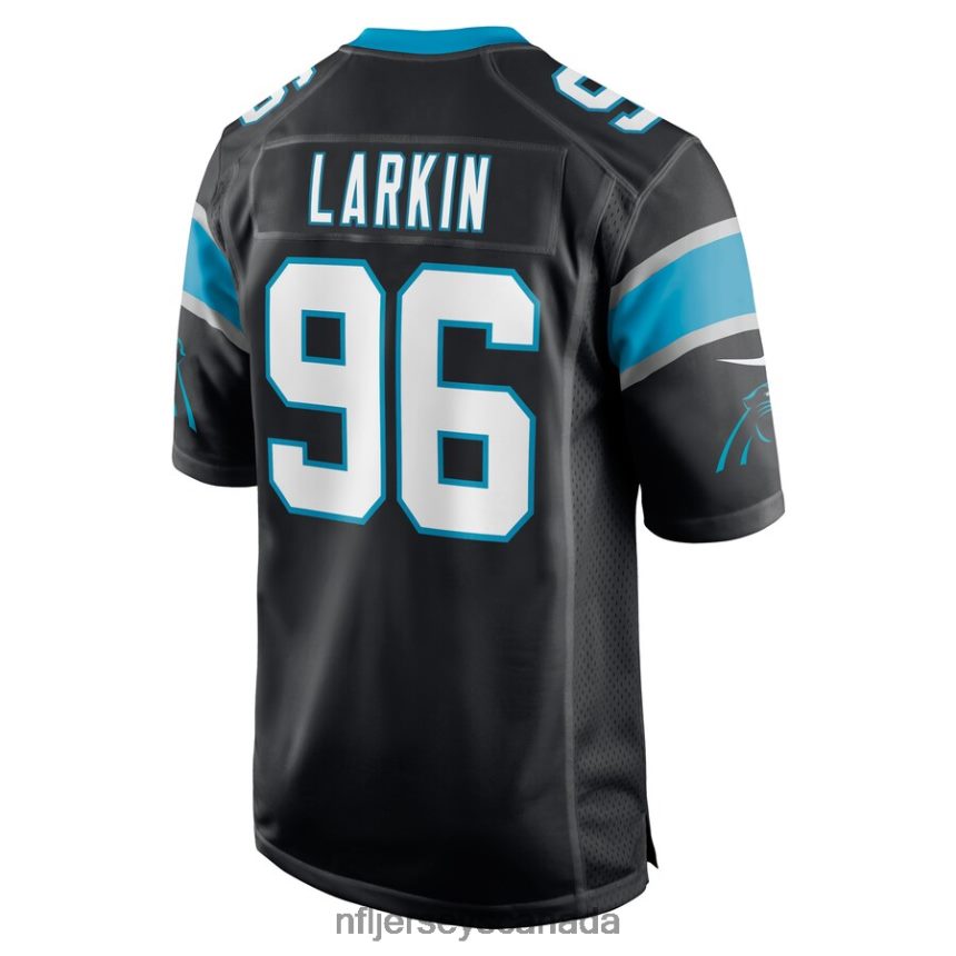 Men Carolina Panthers Austin Larkin Nike Black Game Player Jersey Clothing NFL TBXFR65617