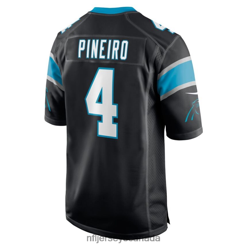 Men Carolina Panthers Eddy Pineiro Nike Black Game Player Jersey Clothing NFL TBXFR64105