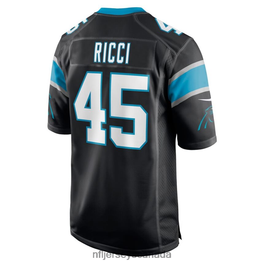 Men Carolina Panthers Giovanni Ricci Nike Black Player Game Jersey Clothing NFL TBXFR66784
