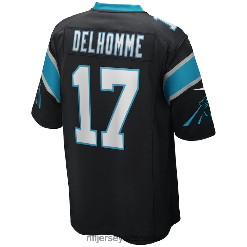 Men Carolina Panthers Jake Delhomme Nike Black Game Retired Player Jersey Clothing NFL TBXFR62435