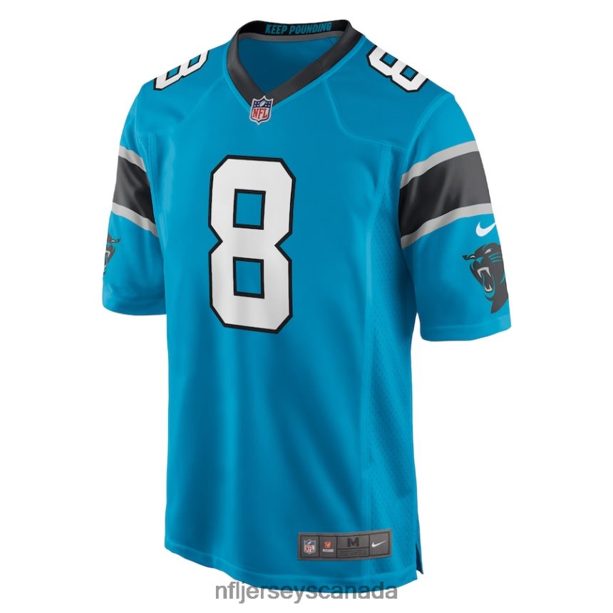 Men Carolina Panthers Jaycee Horn Nike Blue Game Jersey Clothing NFL TBXFR61763