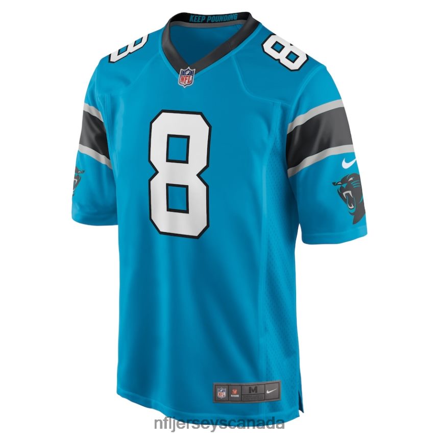 Men Carolina Panthers Jaycee Horn Nike Blue Game Player Jersey Clothing NFL TBXFR6633
