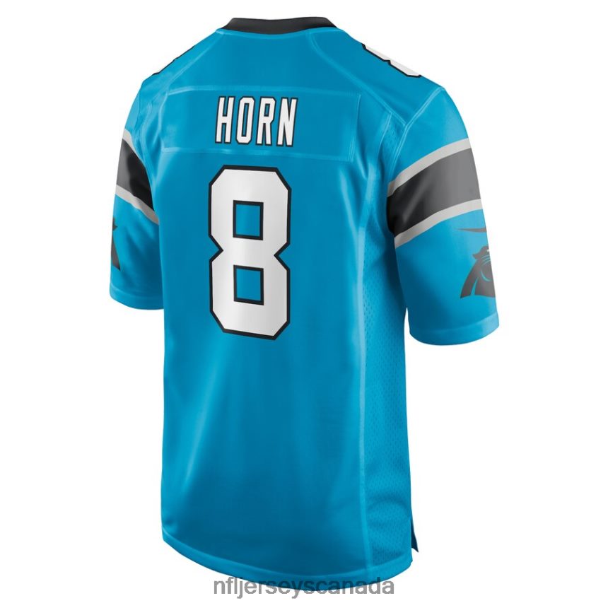 Men Carolina Panthers Jaycee Horn Nike Blue Game Player Jersey Clothing NFL TBXFR6633