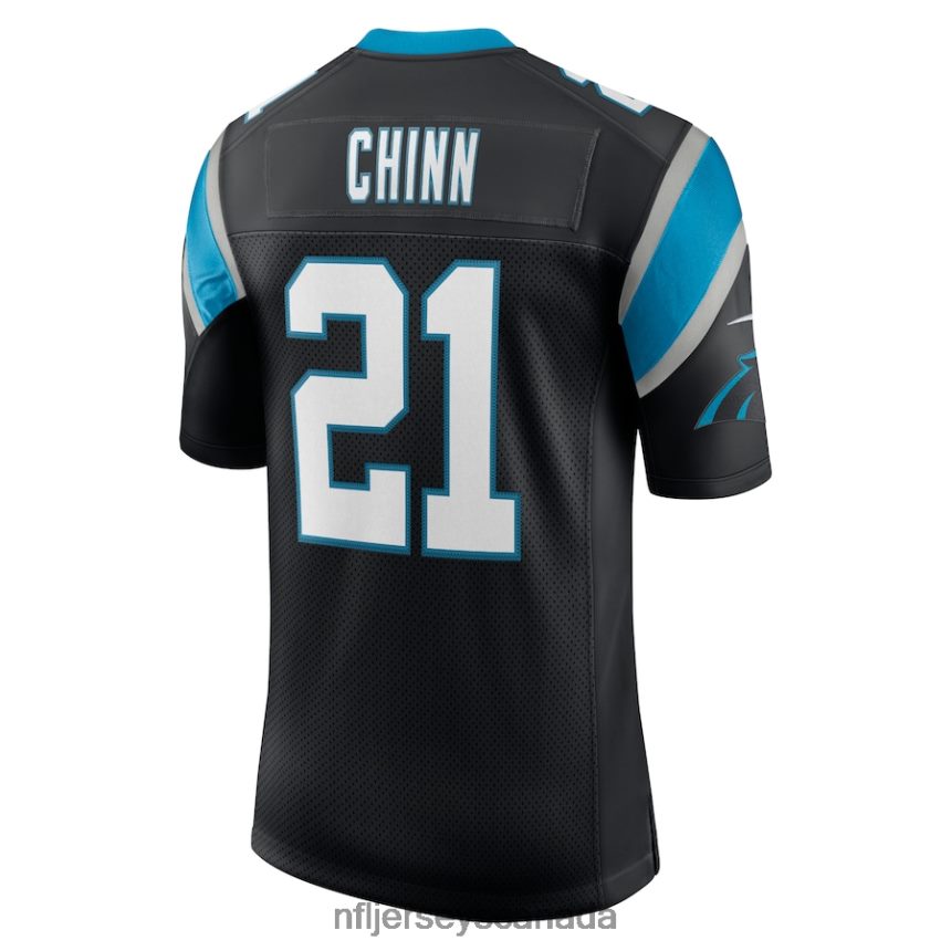 Men Carolina Panthers Jeremy Chinn Nike Black Vapor Limited Jersey Clothing NFL TBXFR61020