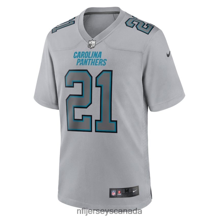 Men Carolina Panthers Jeremy Chinn Nike Gray Atmosphere Fashion Game Jersey Clothing NFL TBXFR61039