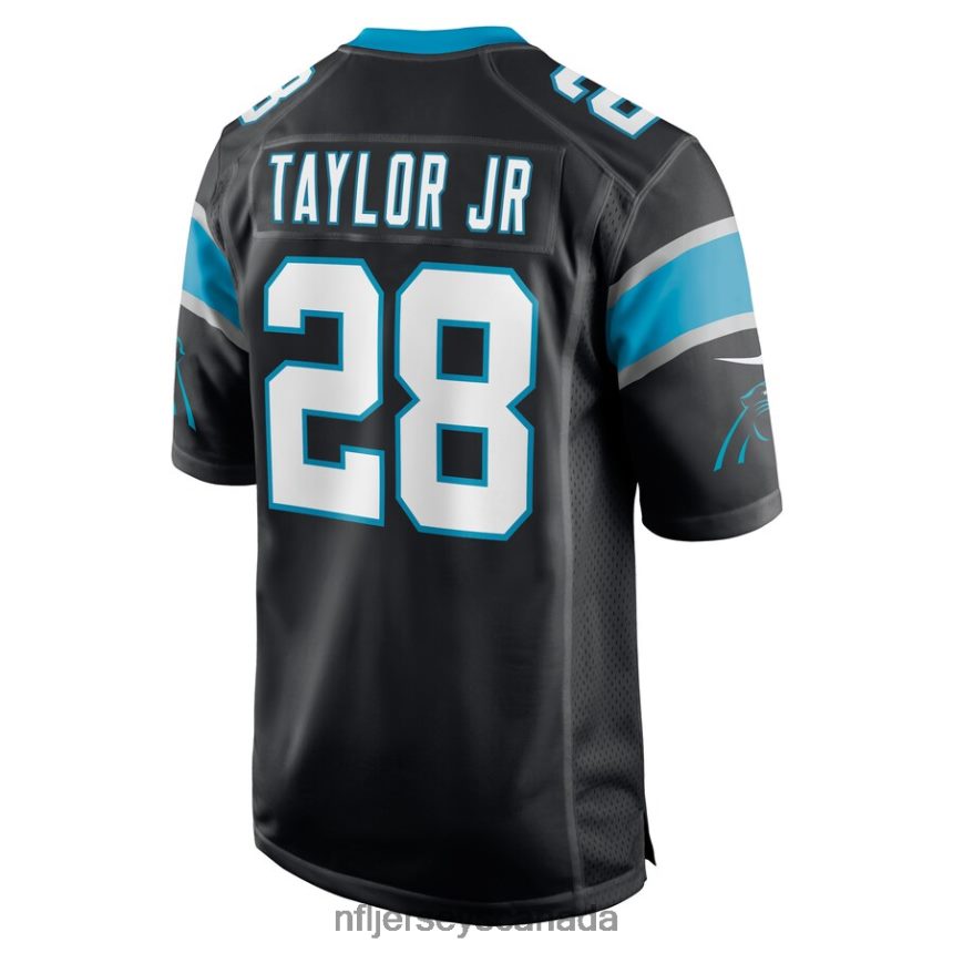 Men Carolina Panthers Keith Taylor Jr Nike Black Game Player Jersey Clothing NFL TBXFR64214