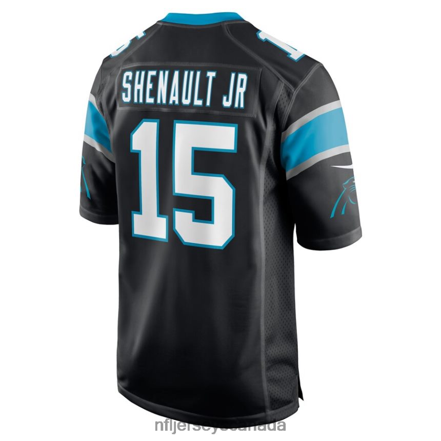 Men Carolina Panthers Laviska Shenault Jr Nike Black Game Player Jersey Clothing NFL TBXFR64213