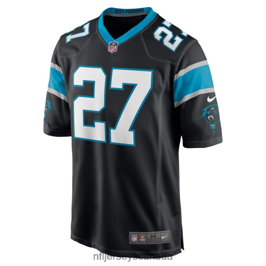 Men Carolina Panthers Marquise Blair Nike Black Game Player Jersey Clothing NFL TBXFR66262
