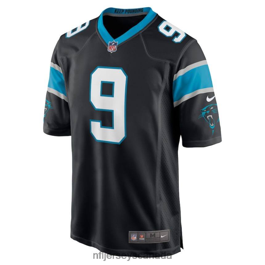 Men Carolina Panthers Matt Corral Nike Black Player Game Jersey Clothing NFL TBXFR62965
