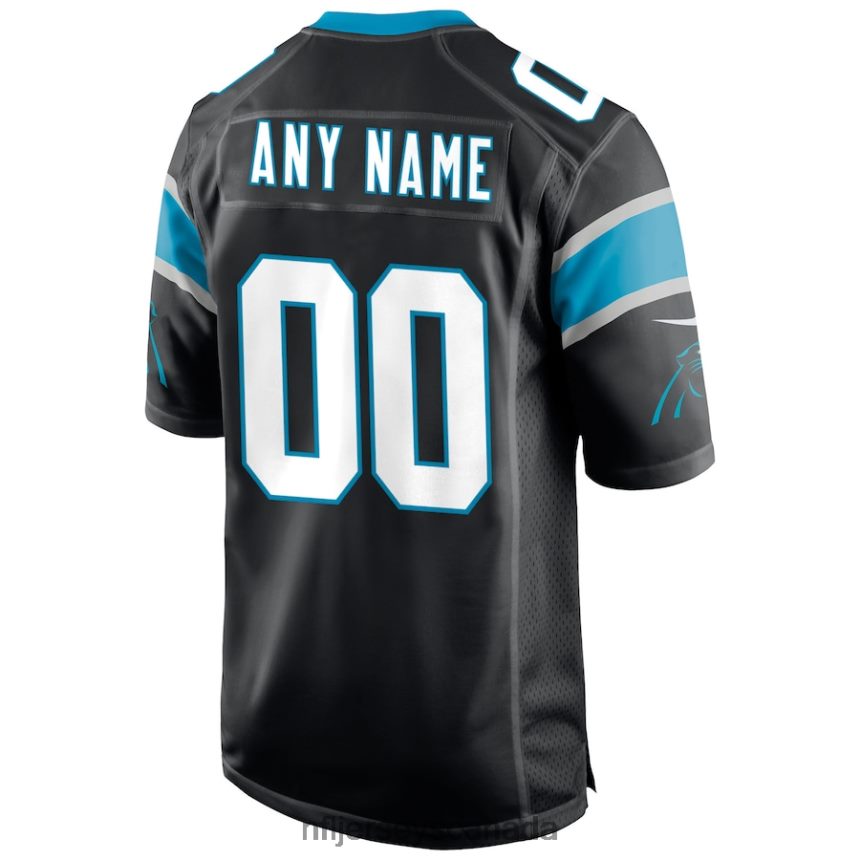 Men Carolina Panthers Nike Black Custom Game Jersey Clothing NFL TBXFR6121