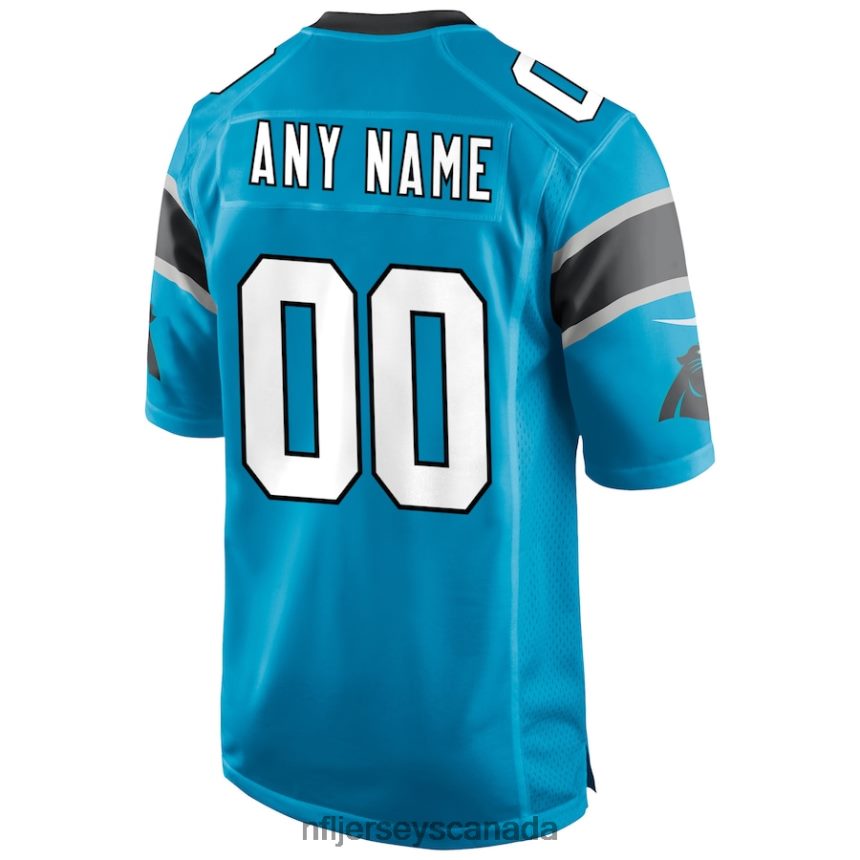 Men Carolina Panthers Nike Blue Alternate Custom Game Jersey Clothing NFL TBXFR6117