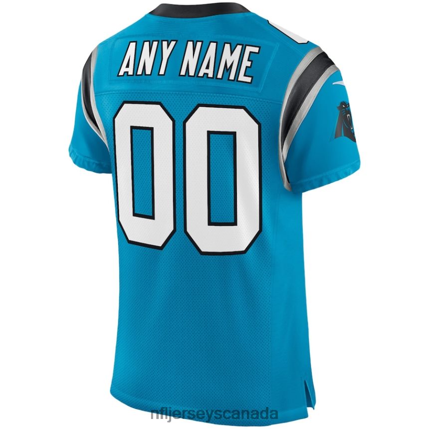 Men Carolina Panthers Nike Blue Classic Elite Custom Jersey Clothing NFL TBXFR6291
