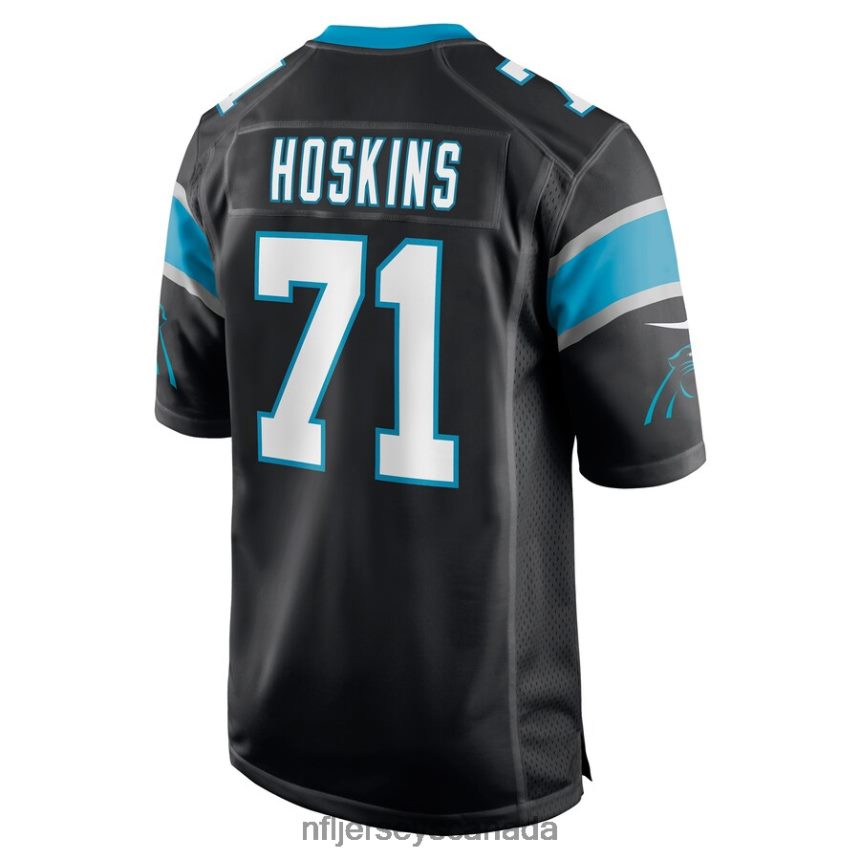 Men Carolina Panthers Phil Hoskins Nike Black Game Jersey Clothing NFL TBXFR66524