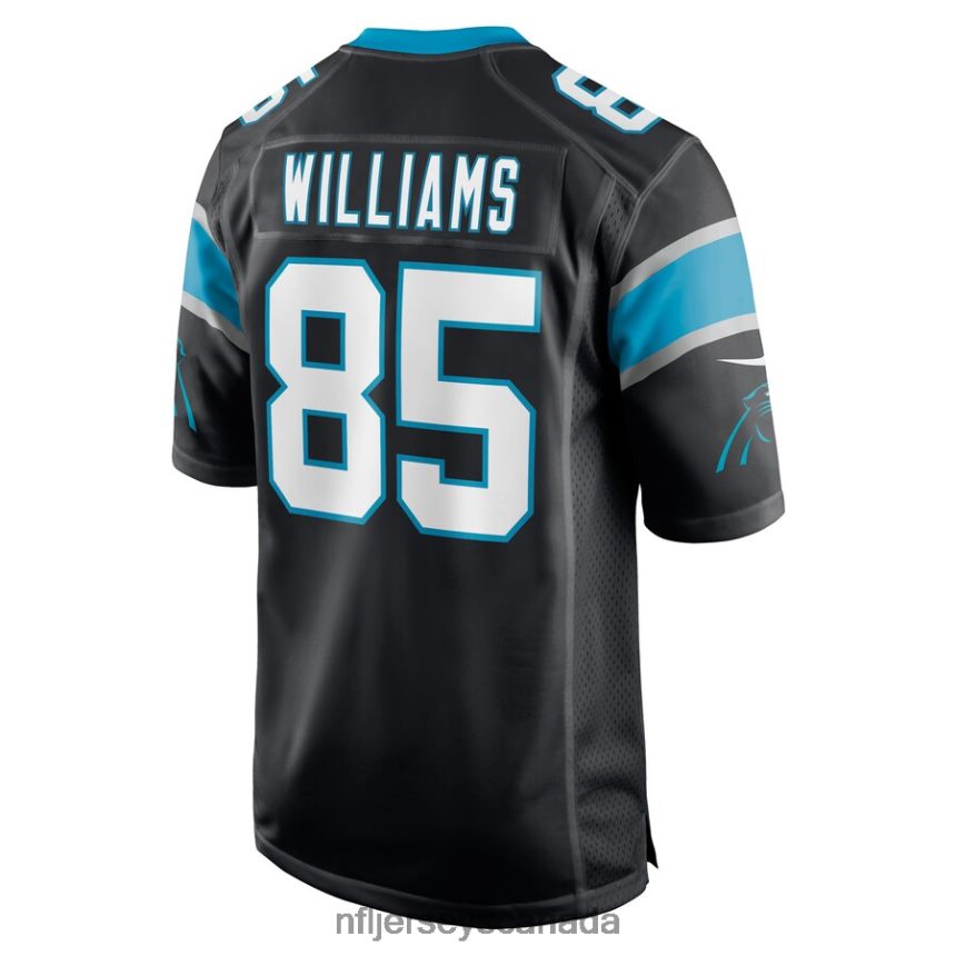 Men Carolina Panthers Preston Williams Nike Black Game Player Jersey Clothing NFL TBXFR64884