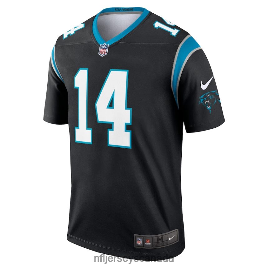 Men Carolina Panthers Sam Darnold Nike Black Legend Jersey Clothing NFL TBXFR64032
