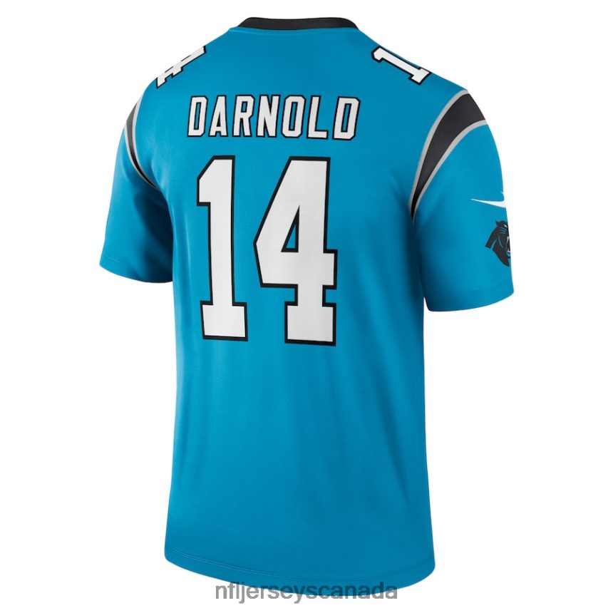 Men Carolina Panthers Sam Darnold Nike Blue Legend Jersey Clothing NFL TBXFR62592